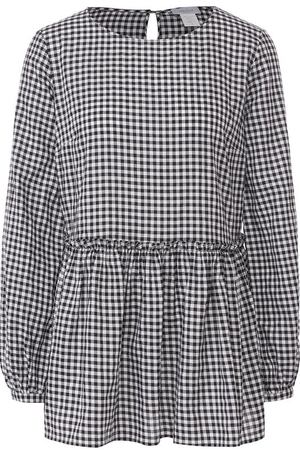 Хлопковая блуза в клетку Van Laack Van Laack EMELY/156146 вариант 2