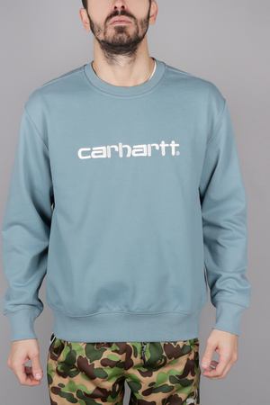 Толстовка Carhartt WIP Carhartt WIP i024679-dusty-blue купить с доставкой