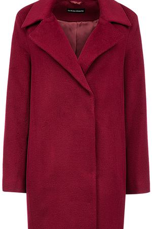 Бордовое полушерстяное пальто La Reine Blanche 1824 купить с доставкой