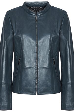 Куртка-жакет из натуральной кожи Le Monique 12688 купить с доставкой