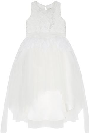 Белое платье с перьями Princess Swan Balloon and Butterfly 168368700