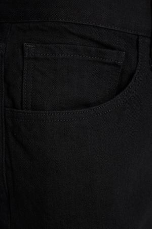 Черные джинсы с бахромой по низу 3x1 165169601