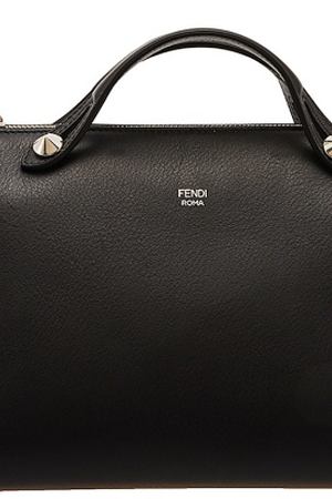 Кожаная черная сумка Fendi 1632105290