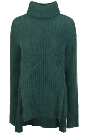 Зеленый свитер с разрезами Balmain 88109039