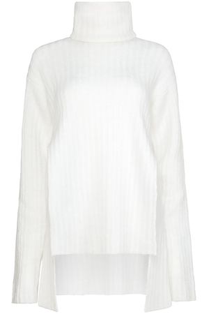 Белый свитер с разрезами по бокам Balmain 88108986 вариант 2