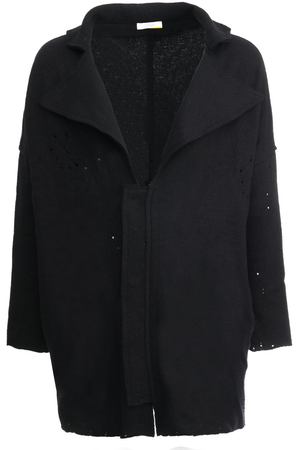 Шерстяное пальто Manostorti MNSTU17I80 Черный