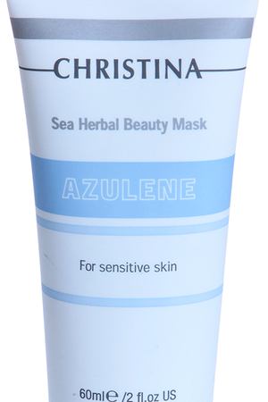 CHRISTINA Маска красоты азуленовая для чувствительной кожи / Sea Herbal Beauty Mask Azulene 60 мл Christina CHR060