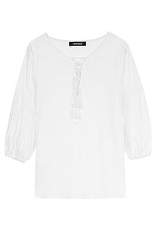 Белая блузка La Reine Blanche 647 купить с доставкой