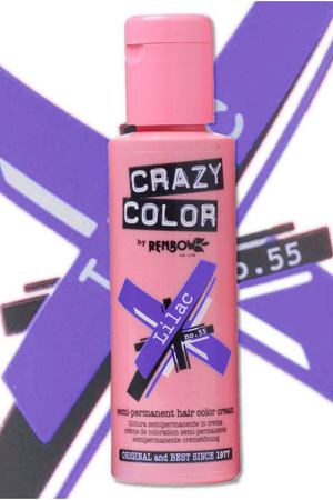 CRAZY COLOR Краска для волос, сиреневый / Crazy Color Lilac 100 мл Crazy color 002245