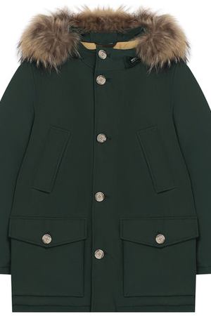 Парка с меховой отделкой на капюшоне Woolrich Woolrich WKCPS2028/CN03/8-16 вариант 2