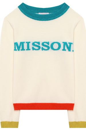 Шерстяной пуловер Missoni Missoni MBN00003/BK0234/4-6