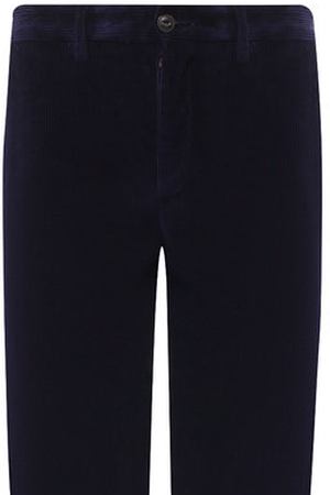 Хлопковые брюки прямого кроя Moncler Moncler D2-091-11424-00-549K4