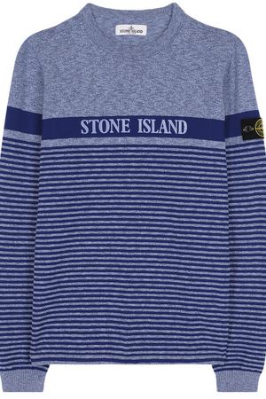 Пуловер джерси в полоску Stone Island Stone Island 6816520A5/10-14 купить с доставкой