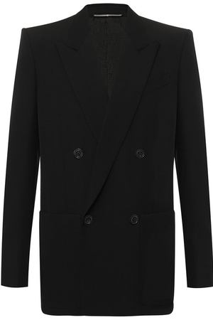 Двубортный пиджак из шерсти Givenchy Givenchy BM303C100G