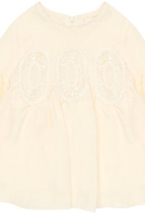 Блуза с кружевной отделкой Chloé Chloe C15491/6A-12A