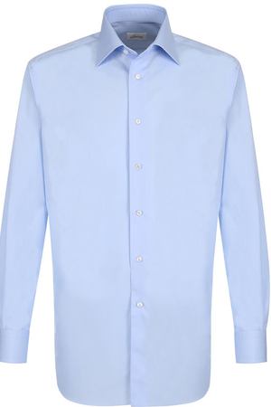 Хлопковая сорочка с воротником кент Brioni Brioni RCL99K/PZ016