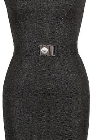 Приталенное мини-платье с металлизированной нитью Balmain Balmain 153661/K172