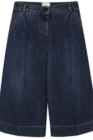 Укороченные джинсы свободного кроя Fendi Fendi JFF106/A3TR/6A-8A