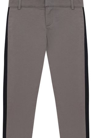 Хлопковые брюки с лампасами Lanvin Lanvin 4H6020/HD960/6-9