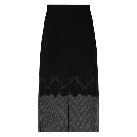 Однотонная полупрозрачная юбка-миди Dolce & Gabbana Dolce & Gabbana F4BBLT/FLMVS вариант 2