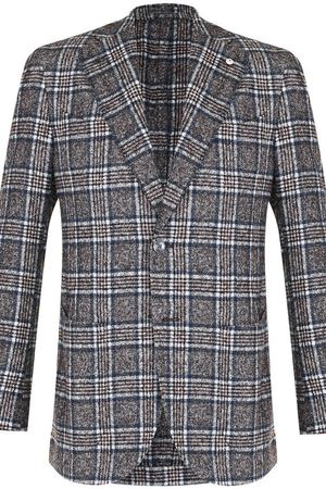 Однобортный пиджак из смеси хлопка и шерсти L.B.M. 1911 L.B.M. 1911 2898/72211 купить с доставкой