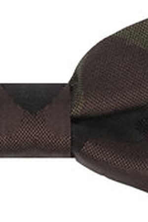 Шелковый галстук-бабочка с камуфляжным принтом Valentino Valentino MU2EW003/CJS купить с доставкой