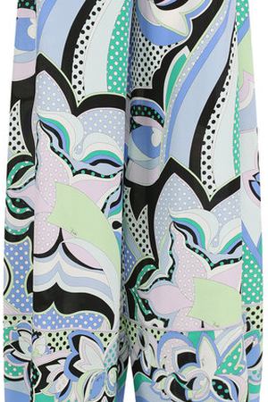 Шелковые брюки свободного кроя с принтом Emilio Pucci Emilio Pucci 82RT82/82723