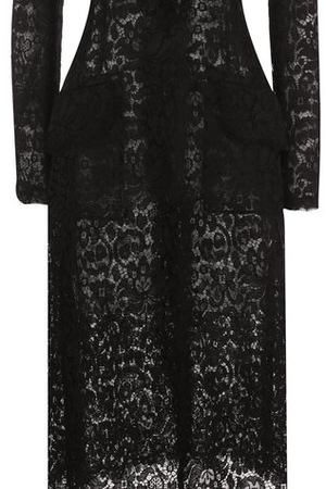 Кружевное пальто с накладными карманами Dolce & Gabbana Dolce & Gabbana F0T97T/HLMQQ