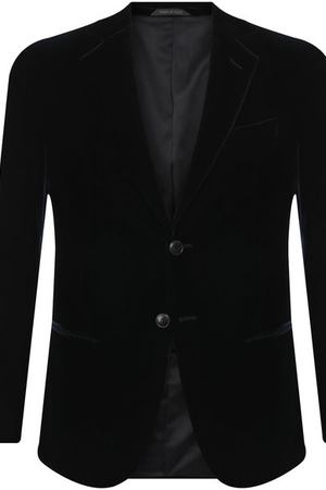 Однобортный пиджак из вискозы Giorgio Armani Giorgio Armani 8WGGG01Z/T0025 купить с доставкой