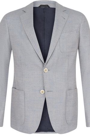 Однобортный хлопковый пиджак Giorgio Armani Giorgio Armani WSGU20/WS568 вариант 2 купить с доставкой