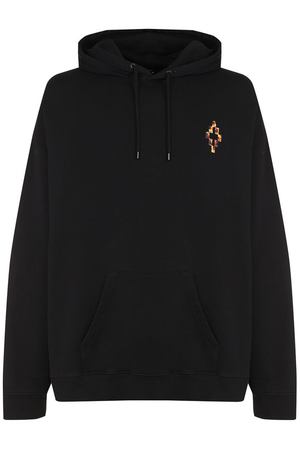 Хлопковое худи с принтом Marcelo Burlon Marcelo Burlon CMBB034S186302111088 купить с доставкой