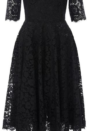 Приталенное кружевное платье с укороченным рукавом Dolce & Gabbana Dolce & Gabbana 0102/F63I1T/HLMHW