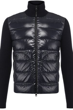 Шерстяной кардиган на молнии с воротником-стойкой Moncler Moncler D2-091-94166-00-9699Z вариант 4