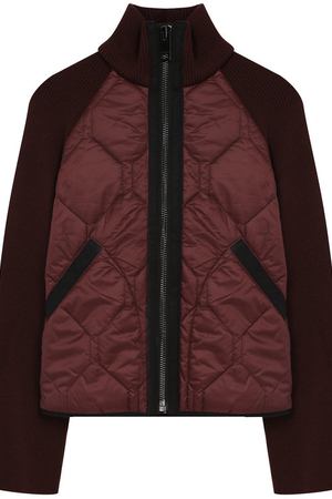 Куртка с текстильной отделкой и воротником-стойкой Burberry Burberry 8001279 купить с доставкой