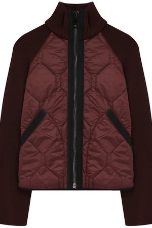 Куртка с текстильной отделкой и воротником-стойкой Burberry Burberry 8001279