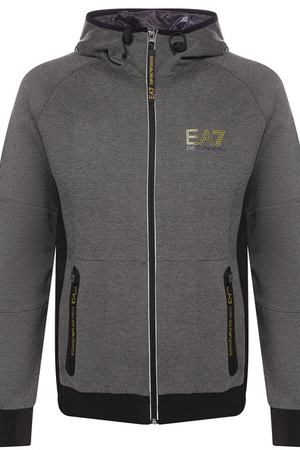 Толстовка из вискозы Ea 7 EA7 Emporio Armani 6ZPM65/PJQ7Z купить с доставкой