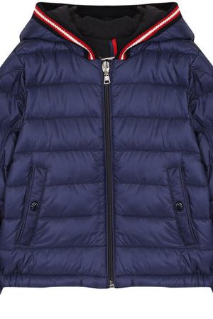 Пуховая куртка на молнии с капюшоном Moncler Enfant Moncler D1-951-40319-05-53048 купить с доставкой