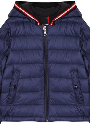 Пуховая куртка на молнии с капюшоном Moncler Enfant Moncler D1-951-40319-05-53048