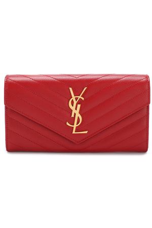 Кожаное портмоне Monogram Saint Laurent Saint Laurent 372264/B0W01 купить с доставкой