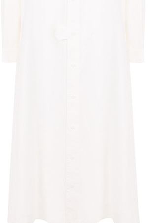 Однотонное платье-рубашка из хлопка Yohji Yamamoto Yohji Yamamoto FI-B52-002