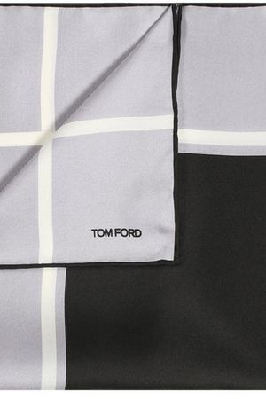 Шелковый платок с принтом Tom Ford Tom Ford 9TF72TF312