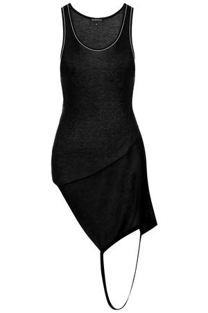 Топ асимметричного кроя с круглым вырезом Ann Demeulemeester Ann Demeulemeester 1801-2410-P-226-099