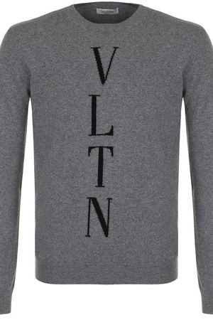 Джемпер тонкой вязки из смеси шерсти и кашемира Valentino Valentino PV0KC26H/50P купить с доставкой