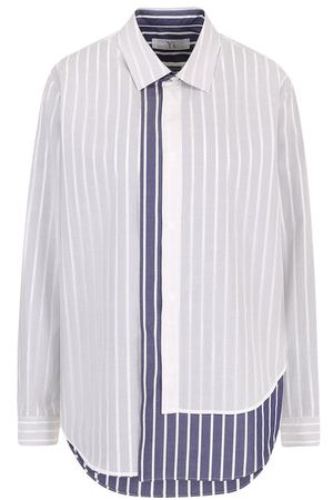 Хлопковая блуза свободного кроя Yohji Yamamoto Yohji Yamamoto YW-B07-803