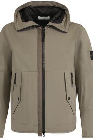 Куртка на молнии с капюшоном Stone Island Stone Island 691541027 купить с доставкой
