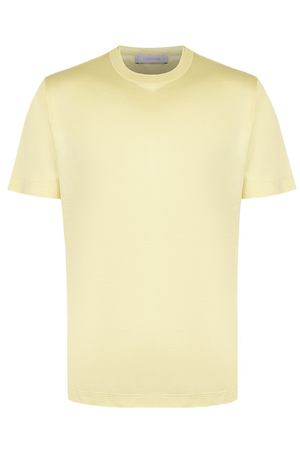 Шелковая футболка с круглым вырезом Cortigiani Cortigiani 416650/0000 купить с доставкой