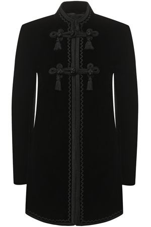 Бархатный жакет с декоративными пуговицами Saint Laurent Saint Laurent 533512/Y525R купить с доставкой