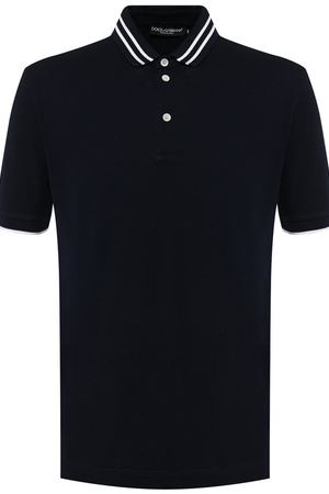 Хлопковое поло с короткими рукавами Dolce & Gabbana Dolce & Gabbana G8JD2T/G70PE