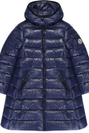 Пуховое пальто с капюшоном Moncler Enfant Moncler C2-954-49900-05-68950/8-10A купить с доставкой