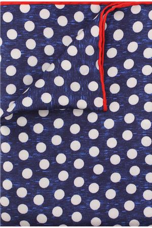 Шелковый платок с узором Kiton Kiton UP0CHCX07P9323005 купить с доставкой